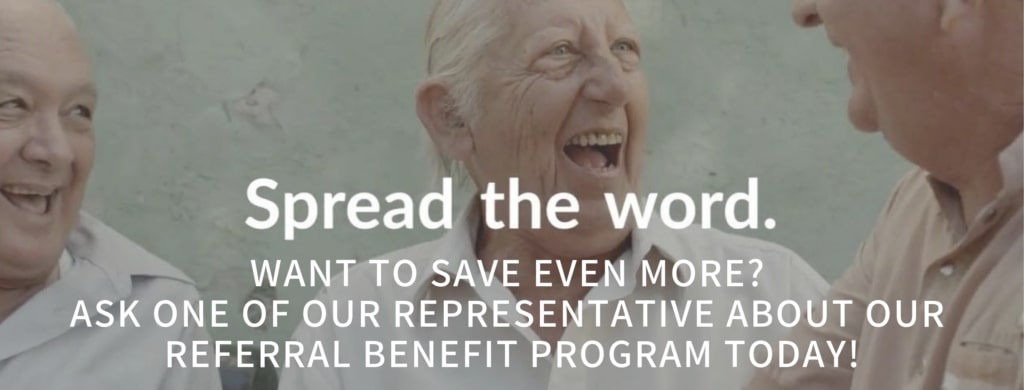 Referral benefit program