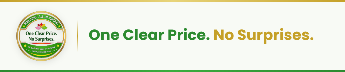 Sun one price stripe